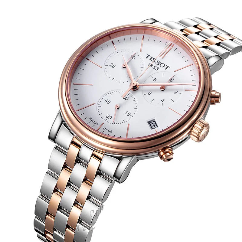 Men's Tissot Carson Premium Chronograph Watch - T122.417.22.011.00